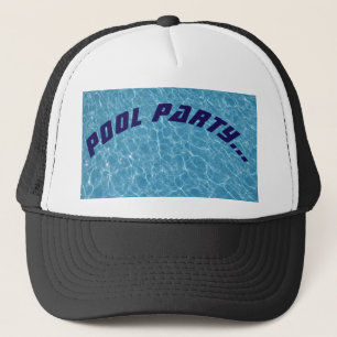 Pool  Party Trucker Hat