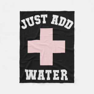 Pool Patrol Just Add Water Beach Scu Swim Trip Bea Fleece Blanket