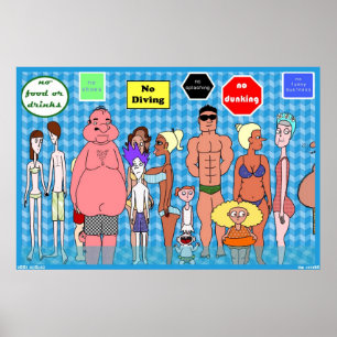 Pool People Poster