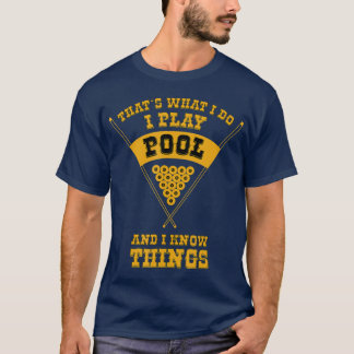 Pool Player 8Ball Billard CueBilliard T-Shirt