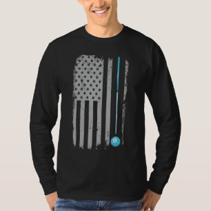 Pool Player Hoodie - Billiards 8 Ball Vintage Amer T-Shirt