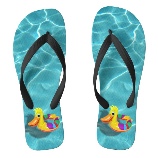Pool Rubber Ducky Jandals (Footbed)