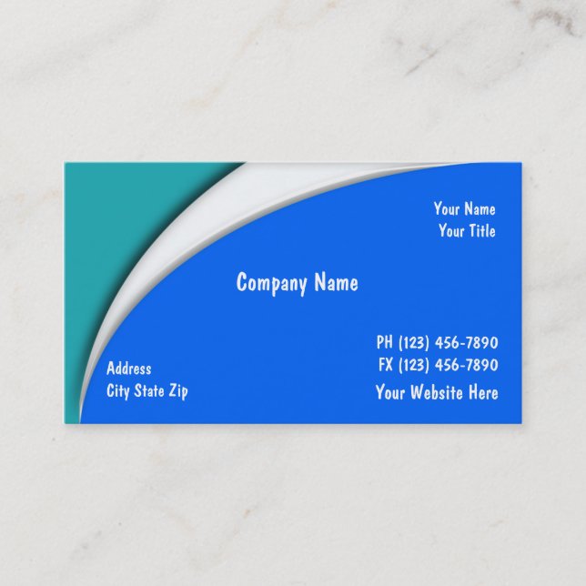 Pool Service Business Cards (Front)