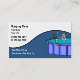 Pool Service Cards
