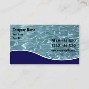 Pool Service Cards