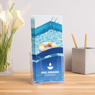 Pool Services Tri-Fold Brochure | Swimming Pools
