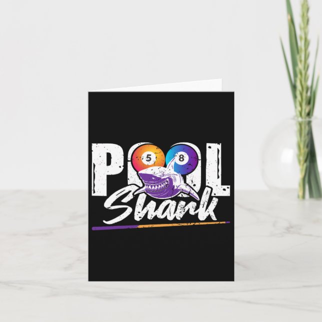 Pool Shark – 8-ball Pool Billiards  Card (Front)