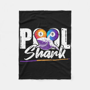 Pool Shark – 8-ball Pool Billiards Fleece Blanket