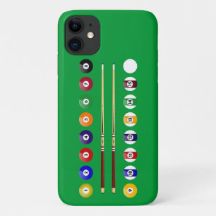 Pool Table and Balls Case-Mate iPhone Case