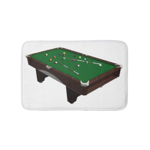 Pool Table Bath Mat