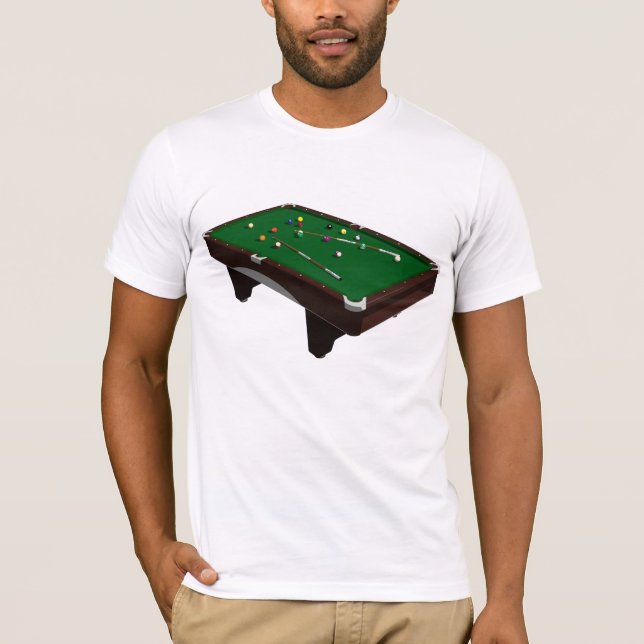 Pool Table Mens T-Shirt (Front)