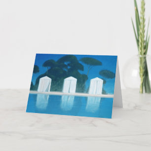 Pool Tents Holiday Card