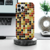 Pool Tiles, Brown Mosaic Tiles, Geometric Pattern