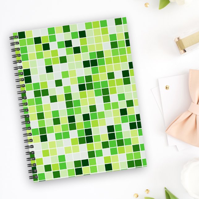 Pool Tiles, Green Mosaic Tiles, Geometric Pattern Planner (Creator Uploaded)