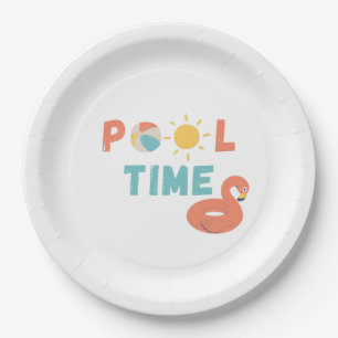 pool time. Party Plates & Supplies