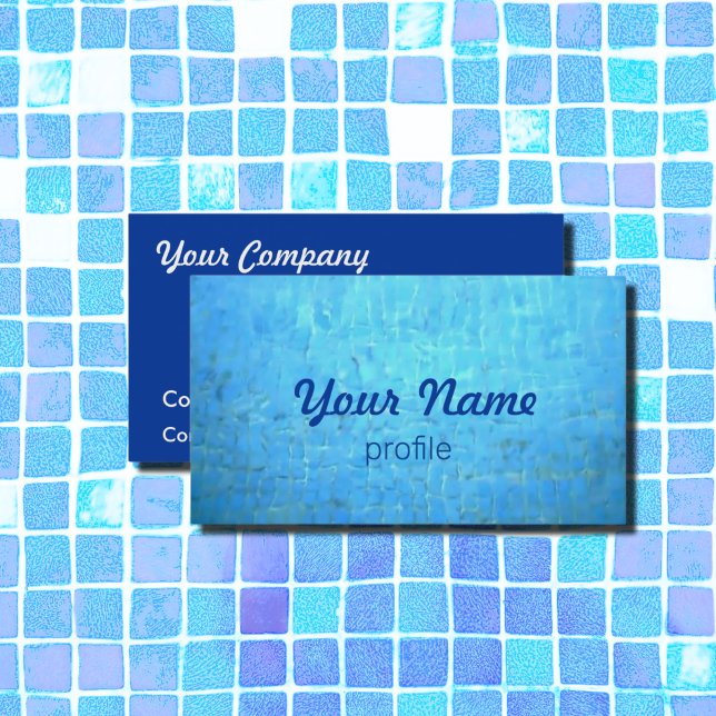 Pool Water Business Card (Creator Uploaded)