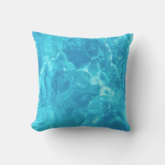Pool Water Fun | Blue | Cushion (Front)