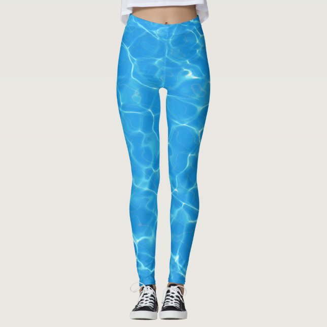 Pool Water Leggings (Front)