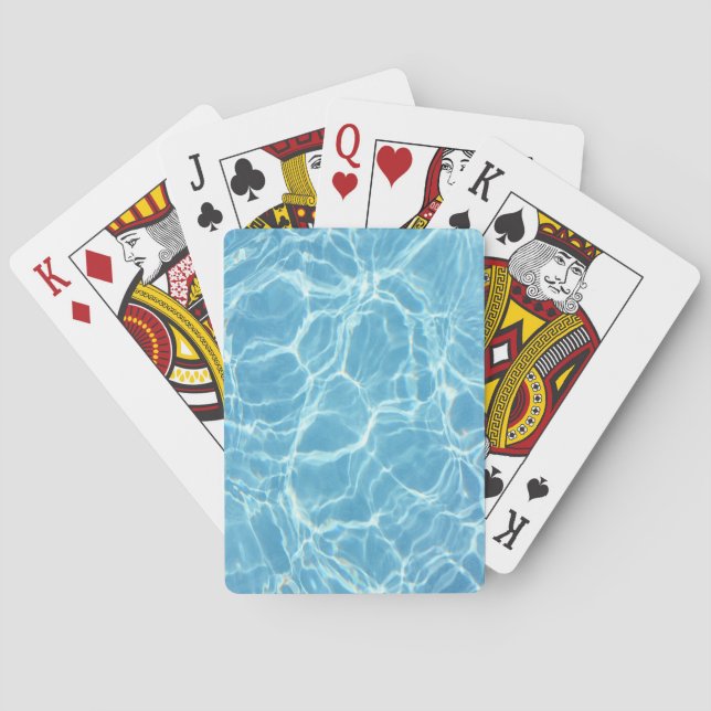 Pool Water Playing Cards (Back)