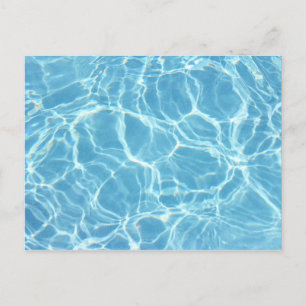 Pool Water Postcard
