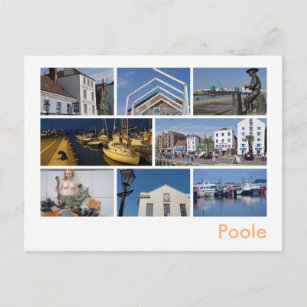 Poole multi-image postcard