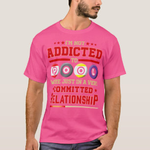 Poolhall Pool Player Billiards Pool Hall For Billi T-Shirt