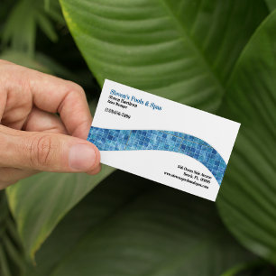 Pools and Spas Business Card