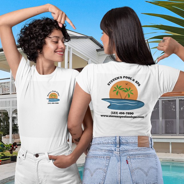 Pools and Spas Business T-Shirt (Creator Uploaded)