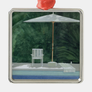 Poolside 1994 metal tree decoration