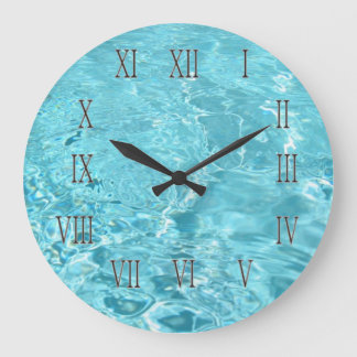 Poolside Large Clock