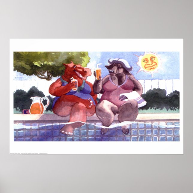 Poolside Poster (Front)