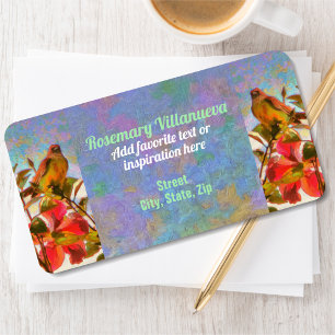 Poolside Singer 2338 Address Label