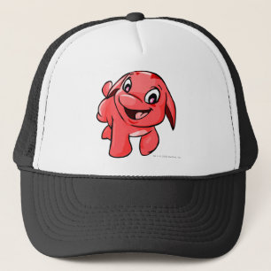 Pooogle Red Trucker Hat
