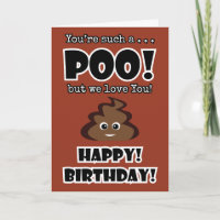 POOP emoji kids birthday