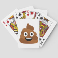 Poop Emoji Playing Cards