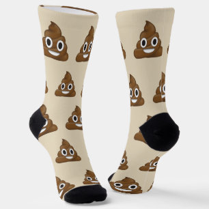 Poop Emoji Socks