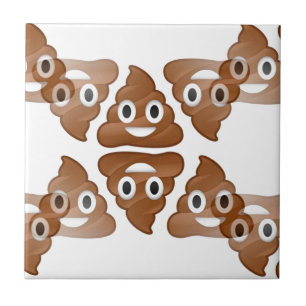 poop emojis tile