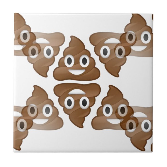 poop emojis tile (Front)