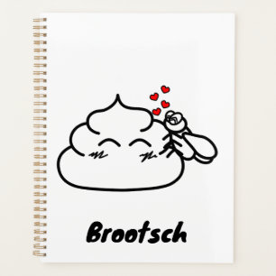 Poop in Love - Brootsch the PooPoo Planner