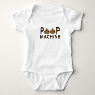 Poop Machine Baby Bodysuit