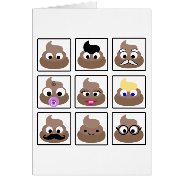 Poop Many Faces (Front)