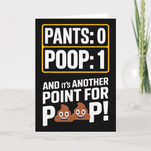 Poop Meme Toilet Humor Poop Funny Sport Pants 0 Po Card