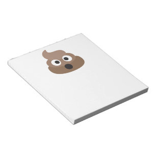 Poop Oh Emoji Notepad