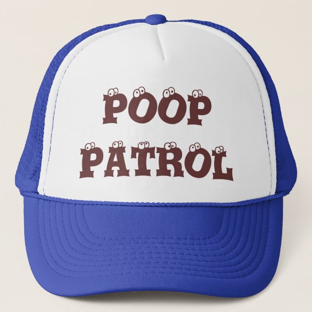 POOP PATROL - CAP (Front)