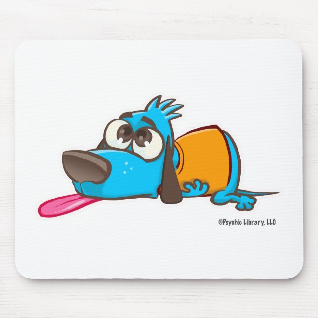 Pooped doggy mouse pad (Front)