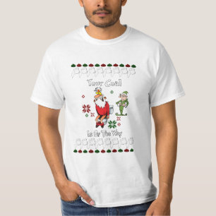 POOPIN SANTA SHIRT