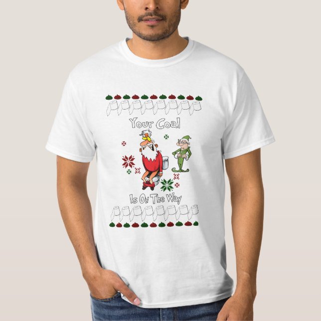 POOPIN SANTA SHIRT (Front)