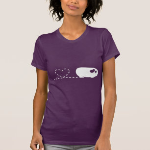 Pooping Heart Guinea Pig Women's T-Shirt