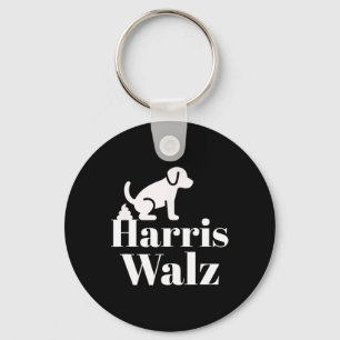 Pooping On Harris Wheimer Funny Political Key Ring