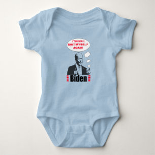 Poopy Pants Biden Baby Bodysuit